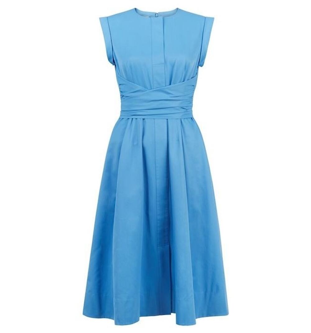 Hobbs London Eloise Sleeveless Ruchedwaist Dress - 10 Uk/6 Us